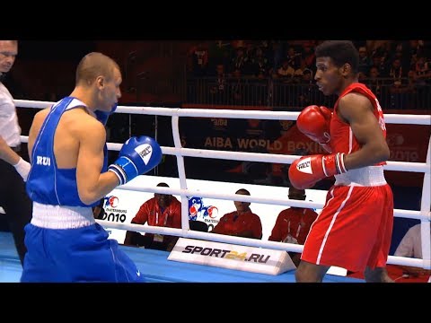 Quarterfinals (63kg)  CRUZ GOMEZ Andy (CUB) vs POPOV ILIA (RUS) /AIBA World 2019