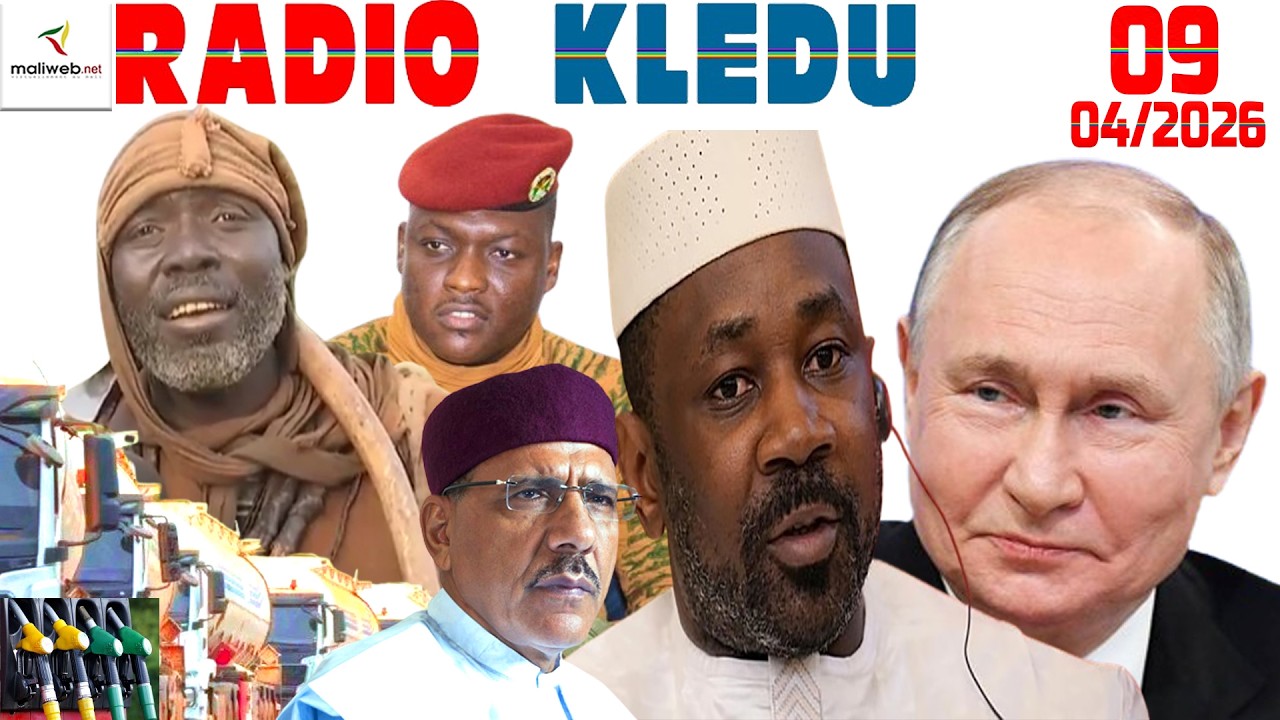 La Revue de Presse de la RADIO KLEDU du 09 Avril 2026