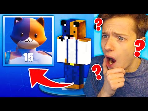 INDOVINA LE SKIN DI FORTNITE SU MINECRAFT!! *SKIN CHALLENGE*