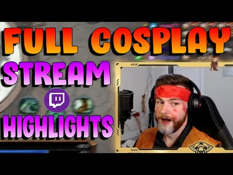 HIGHLIGHTS AND FUNNY MOMENTS FROM ULLR COSPLAY STREAM! - SMITE Compilation Montage