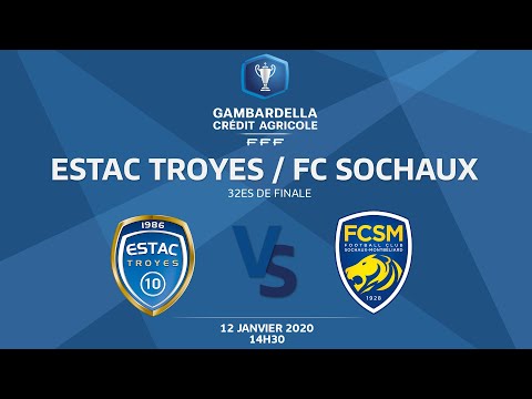 Coupe Gambardella-CA : ESTAC Troyes - FC Sochaux en direct à 14h30 !