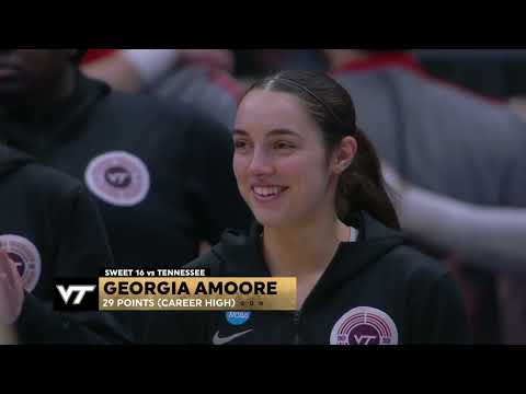 2023/03/27 - #3 Ohio State vs #1 Virginia Tech - Elite 8 NCAA Women's Basketball Tournament -