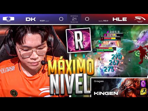 LEGENDARIO NIVEL DE KINGEN EN LOS PLAYOFFS MAS PELEADOS // HLE vs DK Highlights game 1