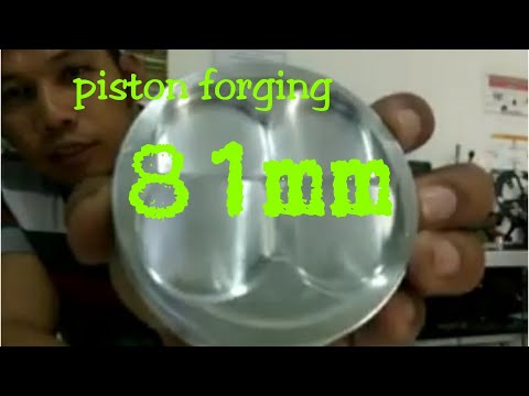 Piston forging 81mm merk CP Carrillo USA buat CRF 250 rally || Surabaya Performance