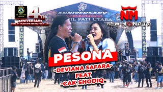 Download lagu DEVIANA SAFARA FT CAK SHODIQ - PESONA - NEW MONATA | ANNIVERSARY 4TH LINDU AJI JOLOSUTRO PATI UTARA mp3