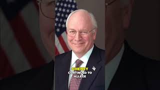 Cheney's WMD Claims: The Truth About Iraq War Intelligence #shorts