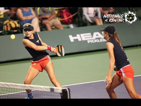 USA Pickleball Nationals Rewind: Waters/Waters vs. Irvine/Parenteau 2019 Women's Doubles Pro Gold
