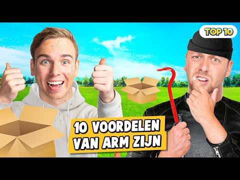 10 VOORDELEN VAN ARM ZIJN!