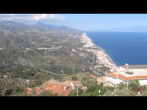 View from the village of Savoca, Sicily