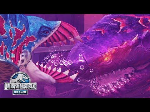 Jurassic World - Edestus vs Colossus 04 Megalodon Boss