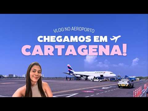 Aeroporto de CARTAGENA das ÍNDIAS : Saiba tudo ANTES de VIAJAR | Bora Tati