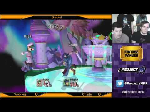 Big Pontoise Mansion  - Bracket W1 : Wooneg (Luigi) vs Charby (Marth)