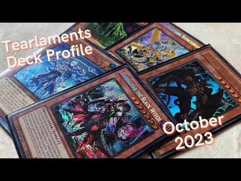 1st Place Undefeated Locals October 2023 Tearlament Yu-Gi-Oh! Deck Profile Post Age of Overlord