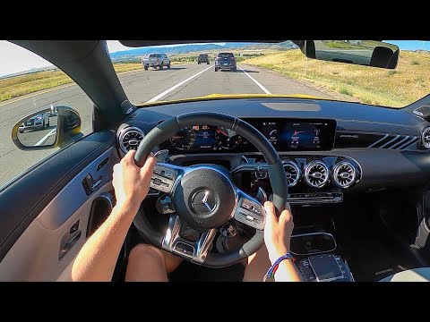 2021 Mercedes-AMG CLA45 4Matic+ - POV Test Drive (Binaural Audio)