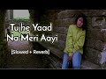 Tujhe yaad na meri aayi slowed and reverb song