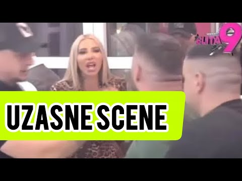 Uzasne scene Aneli i Asmina TRESU Elitu! Asmin JEZIVO NASRNUO! Obezbedjenje ULETELO