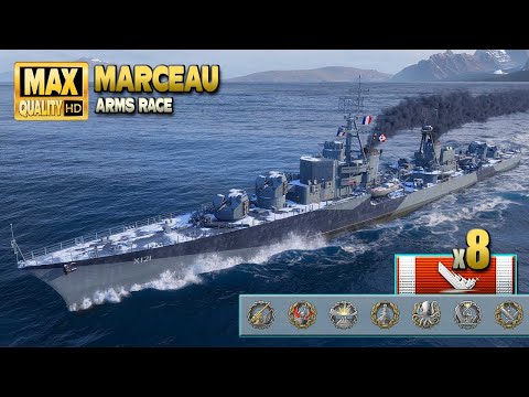 Destroyer Marceau: Fearless maneuvers for a great game - World of Warships