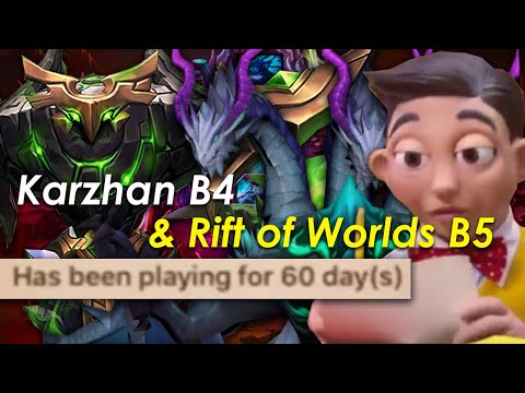 60 Days on Beginner Account! Karzhan B4 worth it + R5 Review! - [Progression Review] - Summoners War