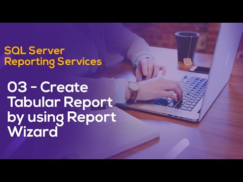 SSRS Tutorial 03 - Create Tabular Report by using Report Wizard