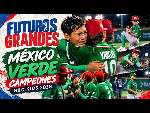 🇲🇽🟢 ¡CONOCE A LOS CAMPEONES DE LA SERIE DEL CARIBE KIDS: MÉXICO VERDE! 🏆⚾ | Futuros Grandes