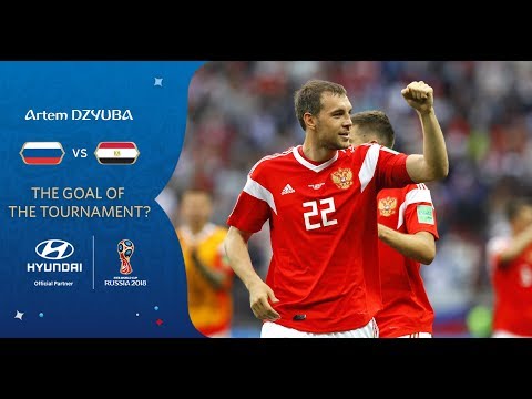 Artem DZYUBA goal vs Egypt | 2018 FIFA World Cup | Hyundai Goal of the Tournament Nominee