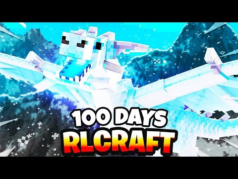 I SURVIVED 100 DAYS IN HARDCORE RLCRAFT!