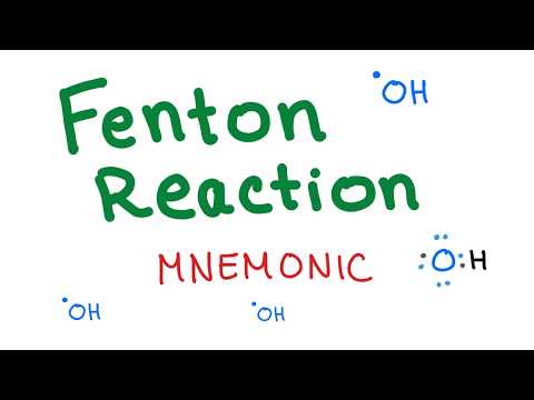 Fenton Reaction with a mnemonic - Free radicals - Reactive Oxygen Species (ROS) - Pathology