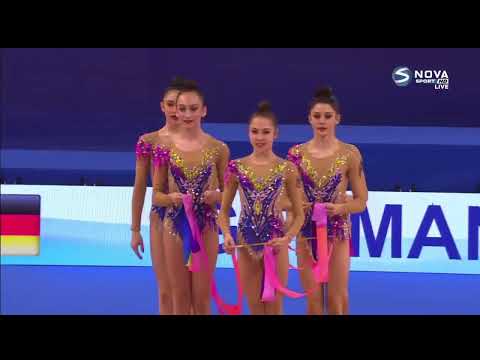 GERMANY 5 Ribbons Qualifications European Championships Varna 2021