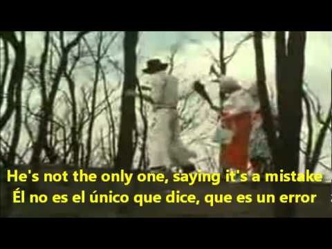 It's a mistake, Men at work, SUB English-Spanish