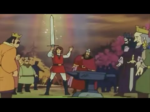 La spada di King Arthur - Arthur estrae la spada sacra dall'incudine