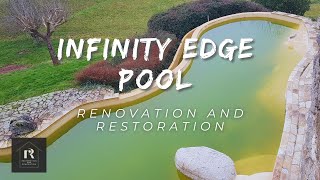 Infinity Pool Makeover - Installing a new concrete slab