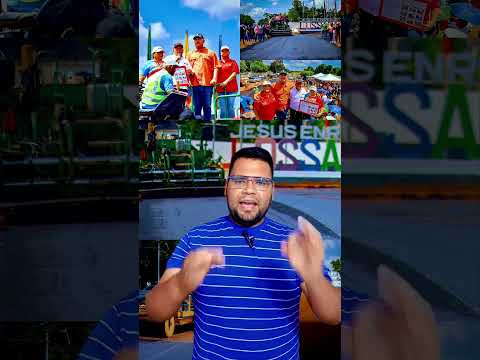 Se inició el asfaltado de 7.2 km entre Lo de Doria y La Concepción municipio Jesús Enrique Lossada.