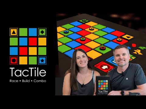 Tactile - A Non-Gamer's Preview Of This Colorful Combo-tastic Abstract Strategy Game