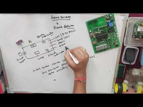 AVR BASIC Part 18 - Flame Sensor | Part01