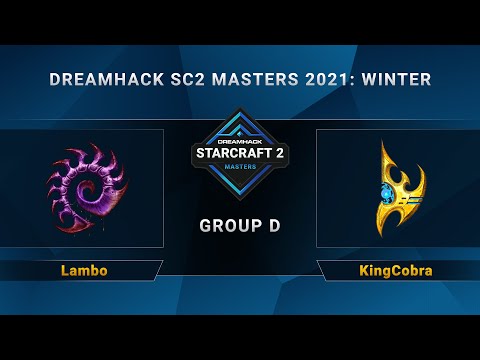 SC2 - Lambo vs. KingCobra - Group D - DreamHack SC2 Masters 2021 Winter - EU