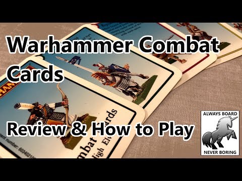Warhammer Combat Cards (Citadel Combat Cards) - A Retro Review & How to Play