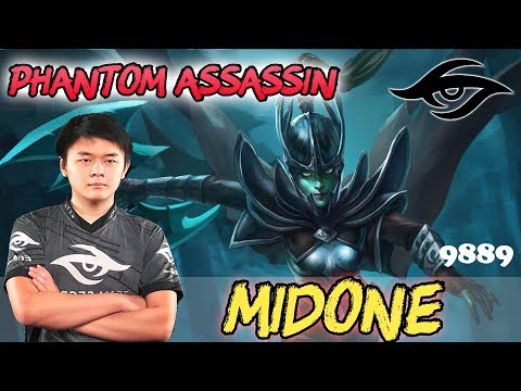 Secret.MidOne - Phantom Assassin - Dota 2 Live Stream - Top MMR Plays Dota 2