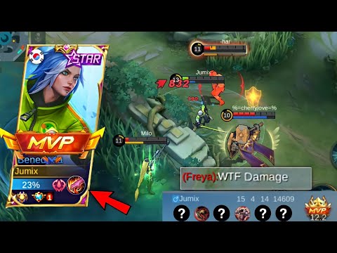 BENEDETTA IMPOSSIBLE JUNGLE DAMAGE BUILD | THEY CAN'T BELIEVE MY DAMAGE 😲 | TOP GLOBAL BENEDETTA
