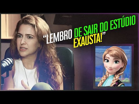 GABI PORTO fala sobre sua experiência dublando as canções de ANNA DO FROZEN