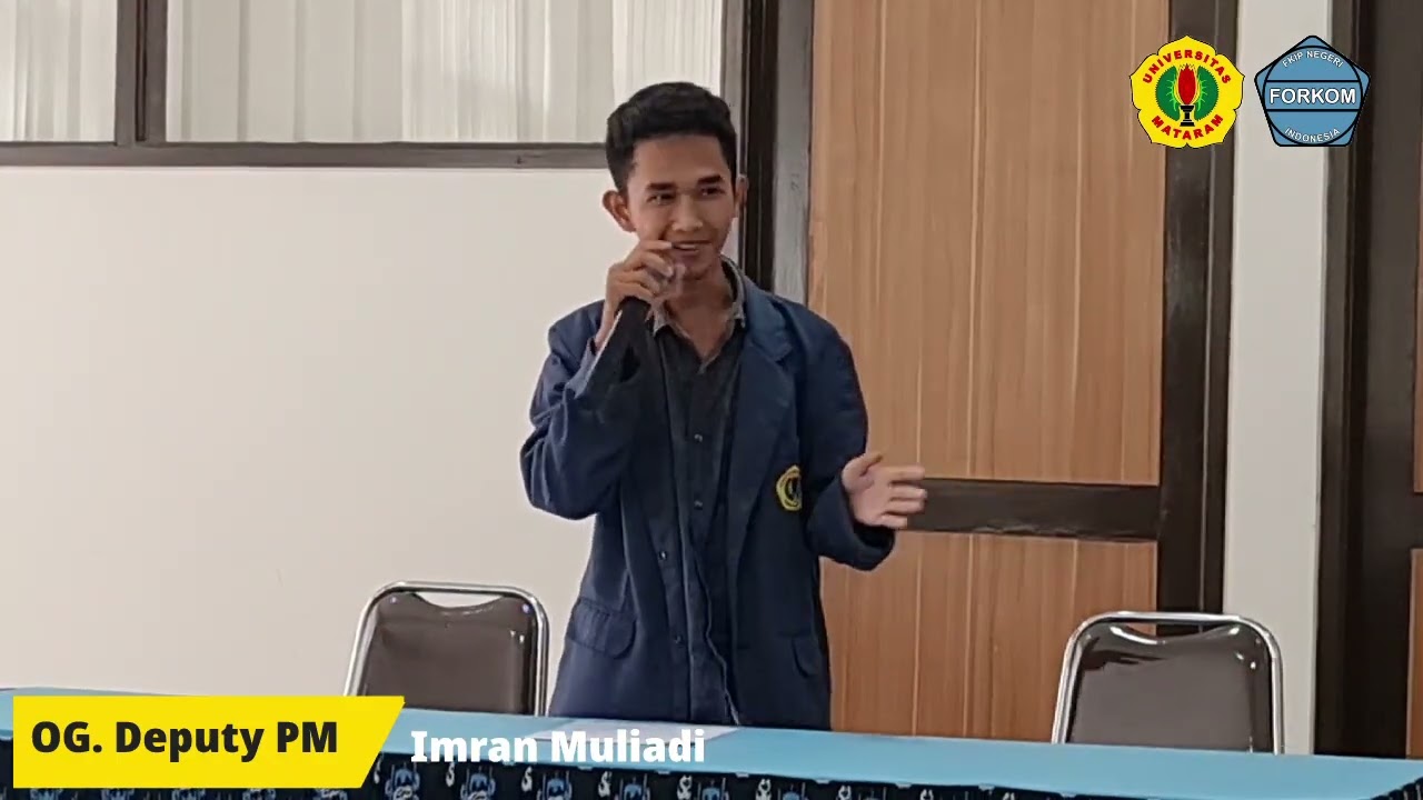 FULL Final Kompetisi Debat Bahasa Inggris (KDBIng) FORKOM Tingkat FKIP Universitas Mataram 2023