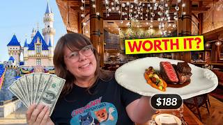 We Tried The Most Expensive Restaurant At Disneyland!