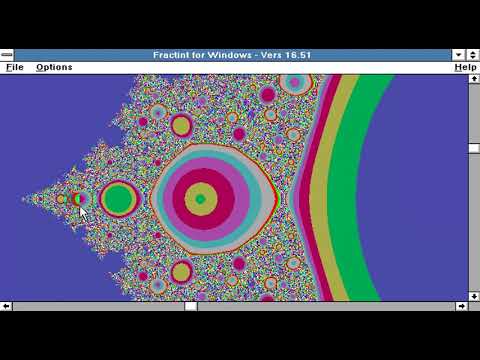 Fractint for 16-Bit Windows (EGA)
