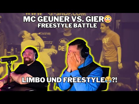 GIER VS. MC GEUNER😂 Toptier Takeover Freestyle Rapbattle | REACTION