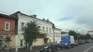 preview picture of video 'В июльский дождь по улице Советской города Егорьевска'