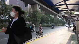 Walking in Bangkok Thong lo to Ekkamai Feb 2025