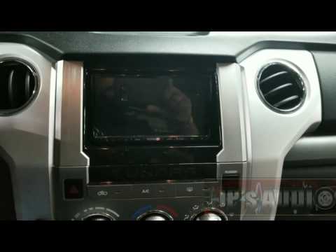 Toyota tundra radio removal