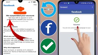 Facebook Hesabı 180 Gün Sonra Askıya Alındıktan Sonra Nasıl Kurtarılır