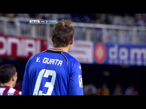 La Liga | Gol de Aduriz (0-1) en el Valencia CF - Athletic Club | 20-10-2012 | J8
