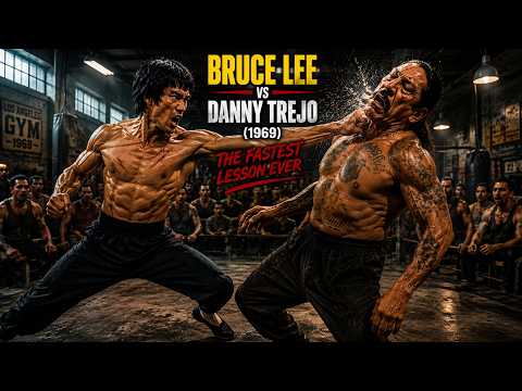 Bruce Lee vs Danny Trejo (1969)… The Fastest Lesson Ever