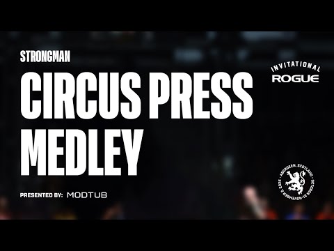 Full Live Stream - The Circus Medley- Event 4 - Strongman | 2025 Rogue Invitational
